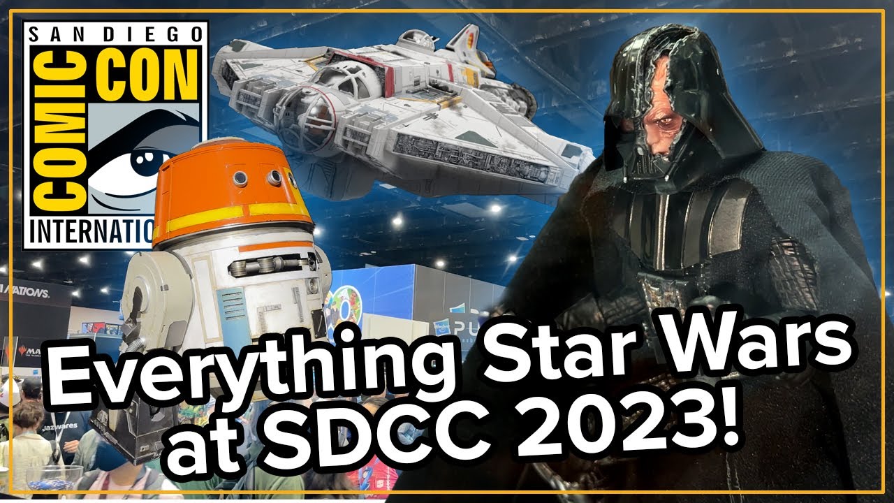 Everything Star Wars at SDCC 2023 - Black Series, Vintage Collection, Hot Toys and more!