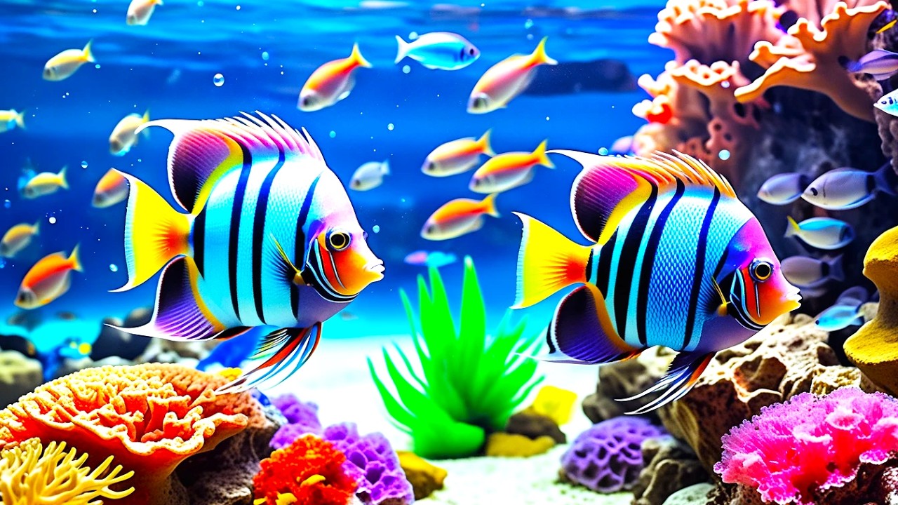 The Best 4K Aquarium Experience: Discover Stunning Jellyfish,Vibrant Coral Reefs & Exotic Ocean Life