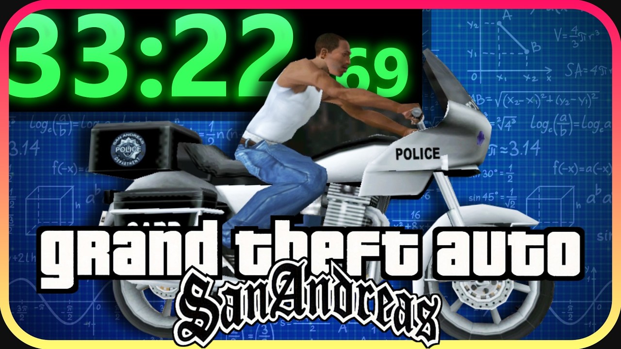 Explicando a Speedrun de GTA SAN ANDREAS (BRASIL NO TOPO)