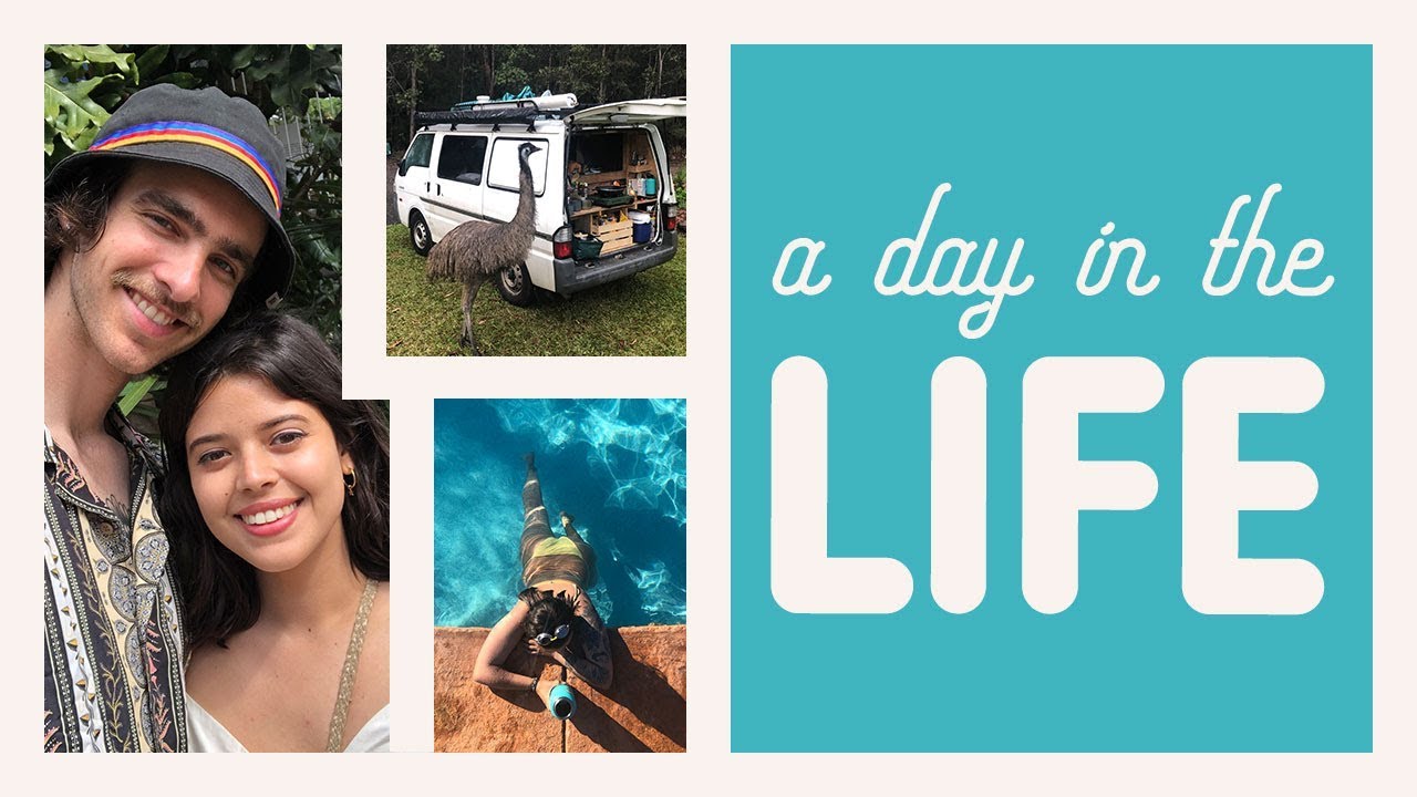 A day in the life - VAN LIFE COUPLE IN AUSTRALIA