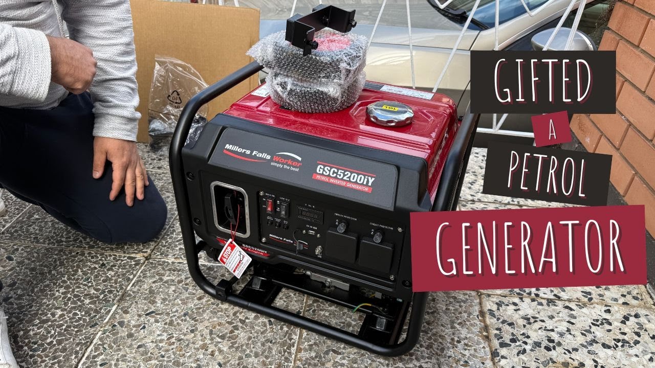 Unboxing and Testing our Gifted Generator 🔌