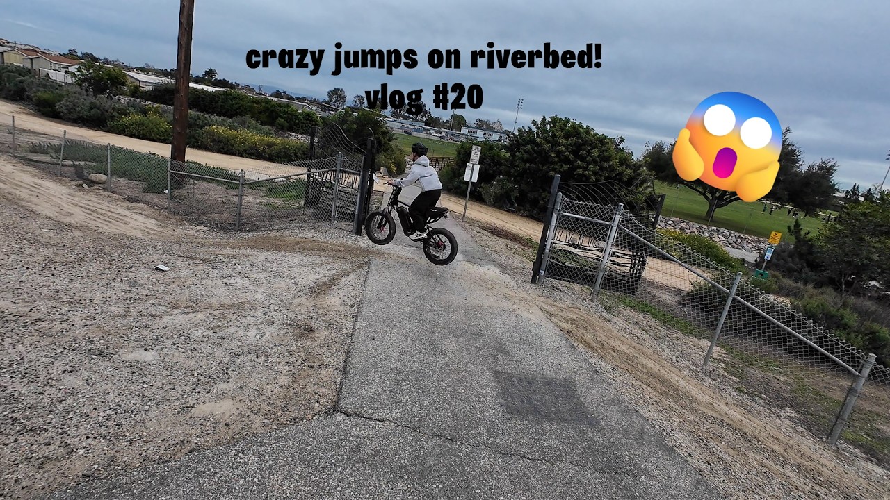 crazy jumps at riverbed | vlog #20