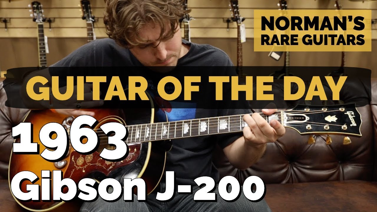 Guitar of the Day: 1963 Gibson J-200 | Norman's Rare Guitars