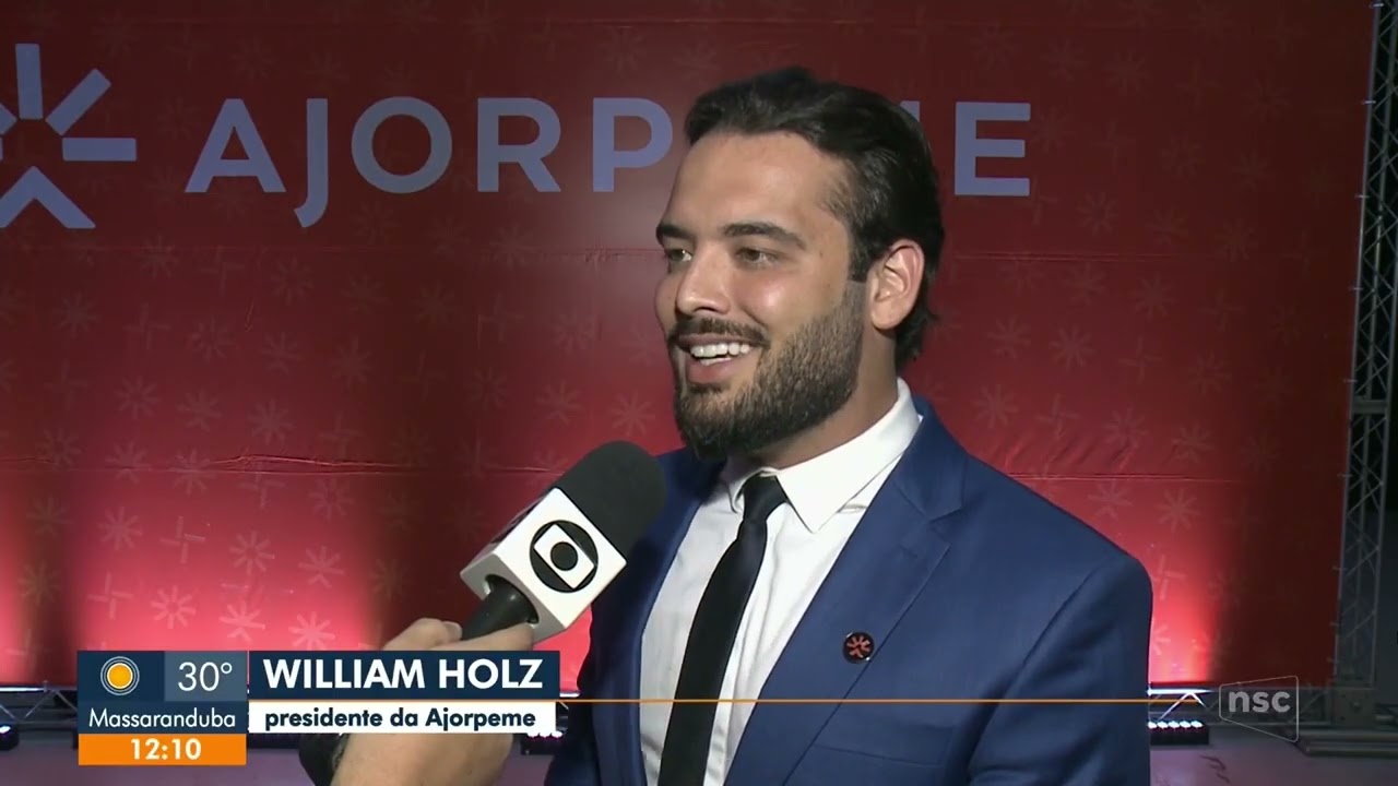 Jantar de Posse 2026 é destaque no Jornal do Almoço da NSC Joinville.