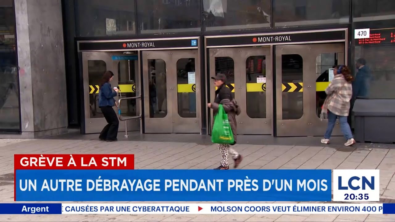 Nouvelle grève à la STM: près d’un mois de perturbations à Montréal