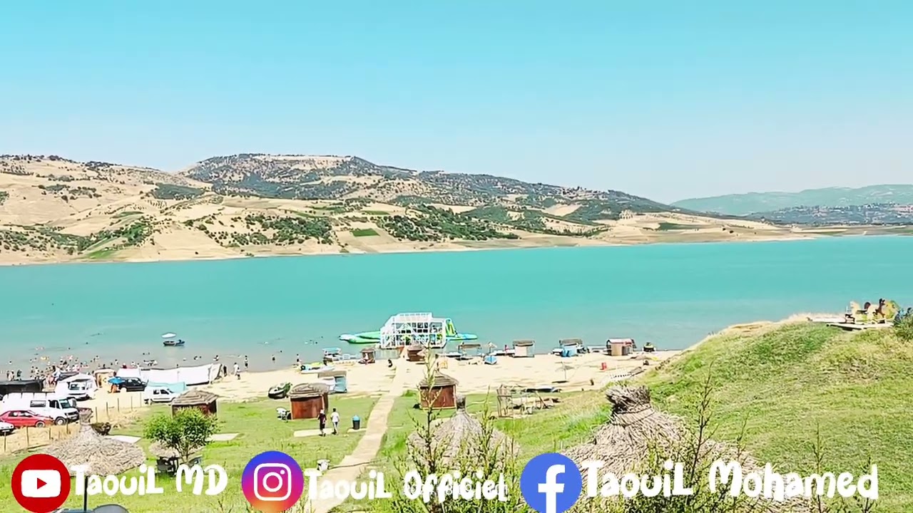 المنتجع السياحي  بني مزكلدة زغيرة ، حقينة سد الوحدة أكبر سد في المغرب وثاني سد في إفريقيا #المغرب🇲🇦
