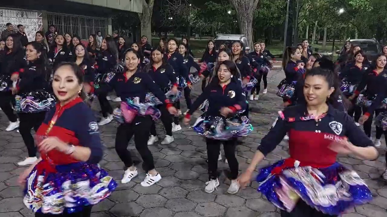 Ensayo Caporales San Simón Argentina-Bolivia La Paz 25/09/2022