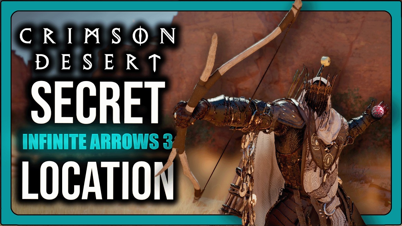 Secret INFINITE ARROWS 3 Abyss Gear Location in Crimson Desert