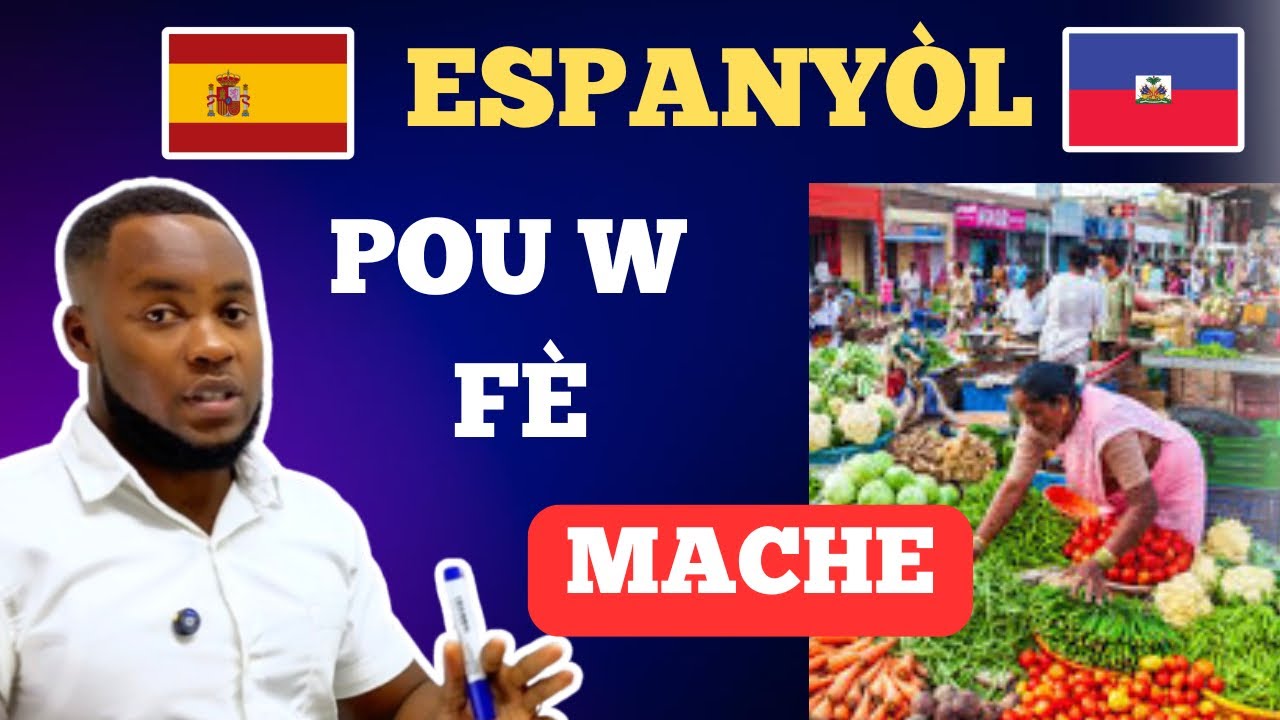 Tout Bezwen Pou Achte nan Mache an Espanyòl 