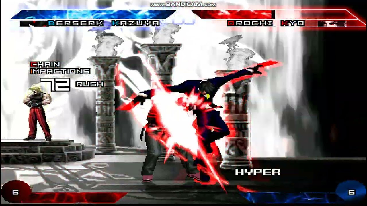 Kazuya NT Showcase Practice Mode Kof Mugen (Except I Learn Full Skill)