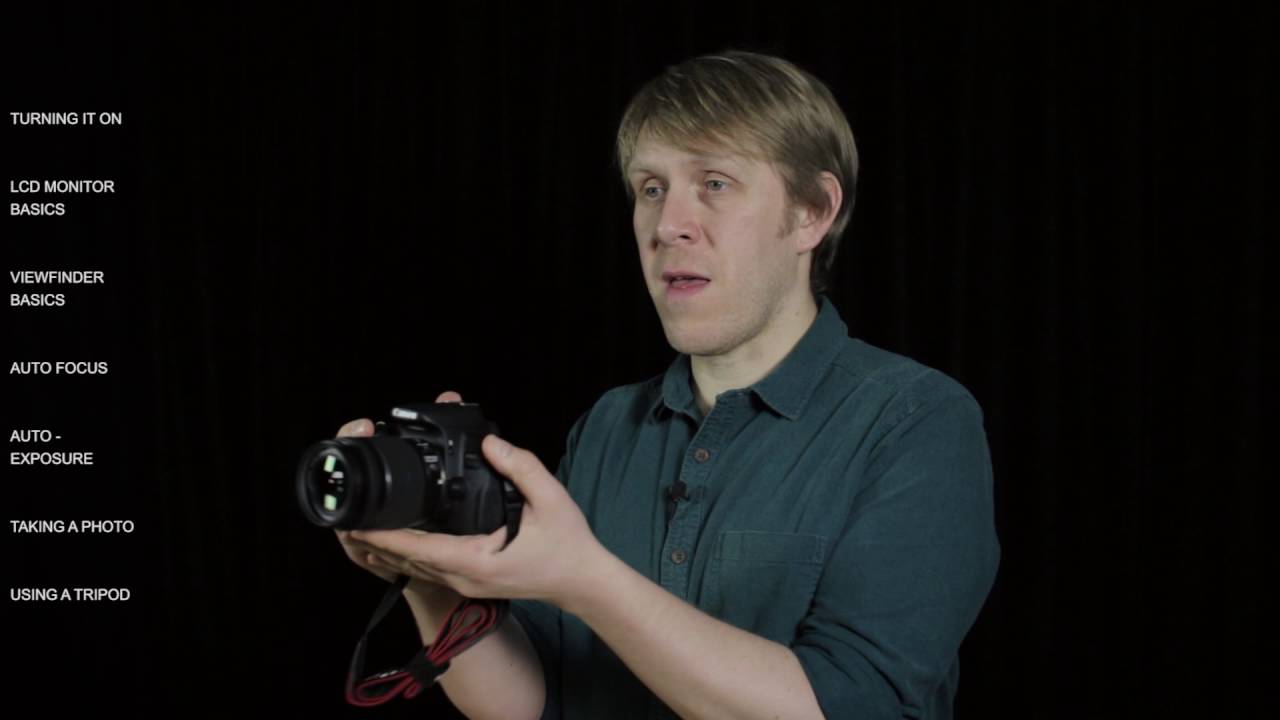 2. How to Use the Canon EOS 700D - Basic Function in Auto