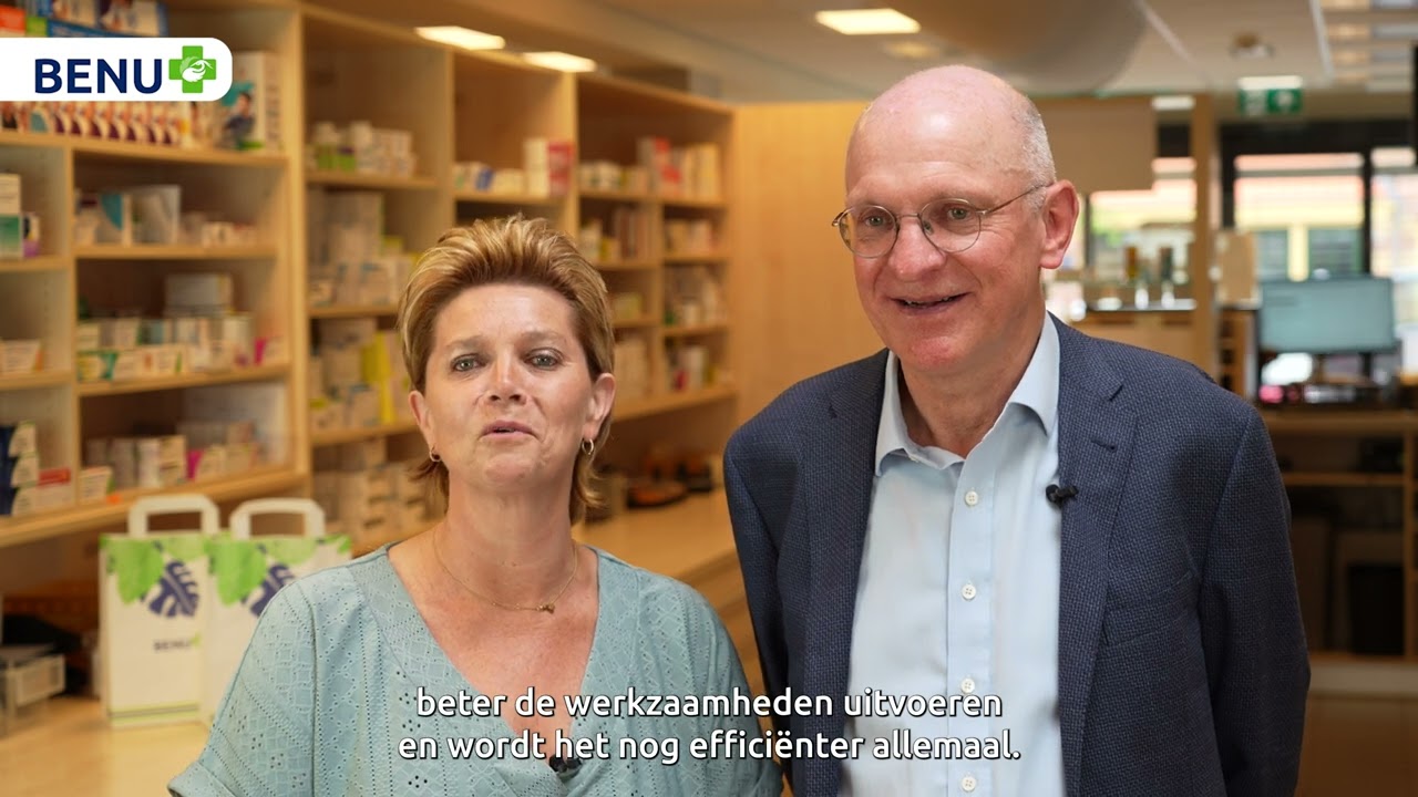 “Op 71 jarige leeftijd nog met plezier werkzaam in de apotheek” - Leo en Miranda over BENU Franchise