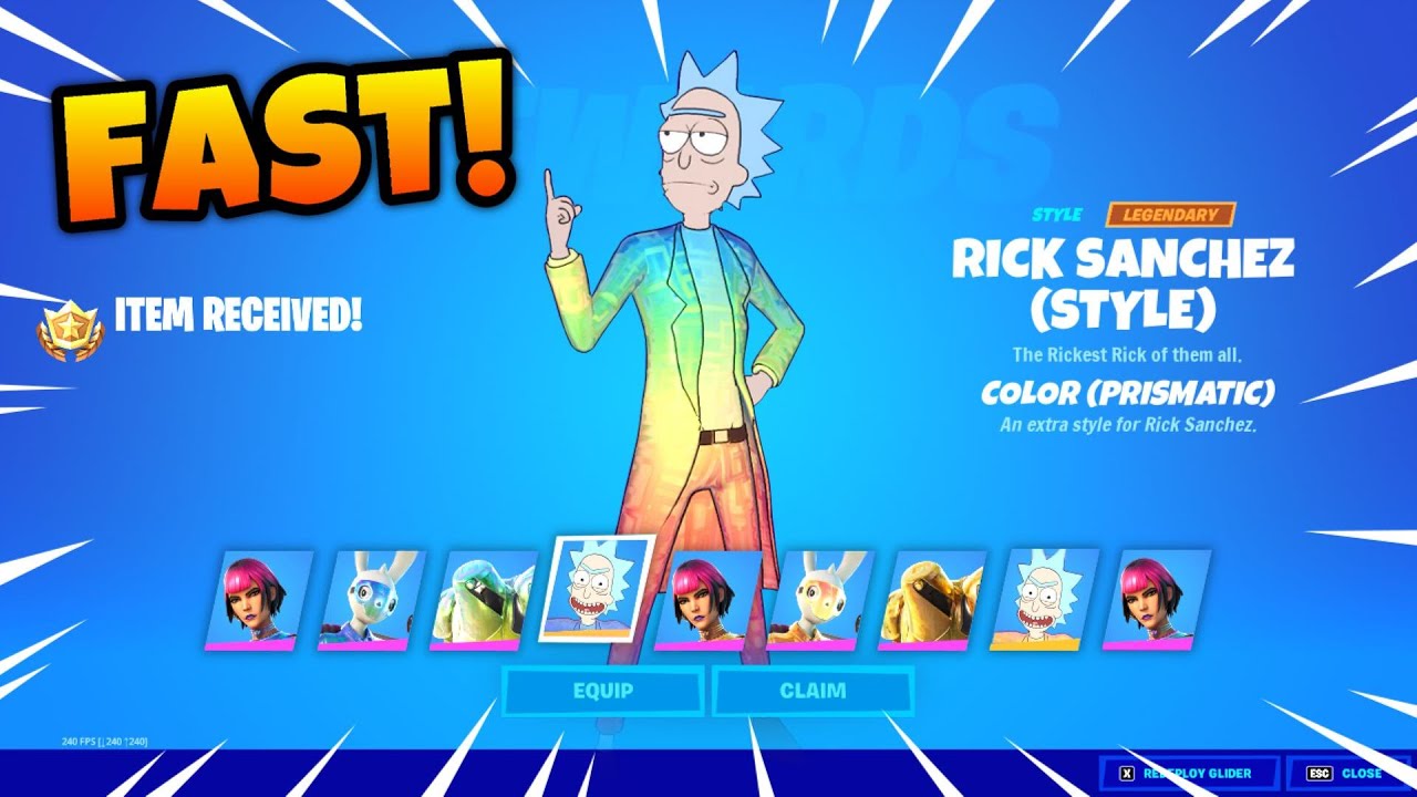 Unlock ALL New PRISMATIC Styles FAST in Fortnite!