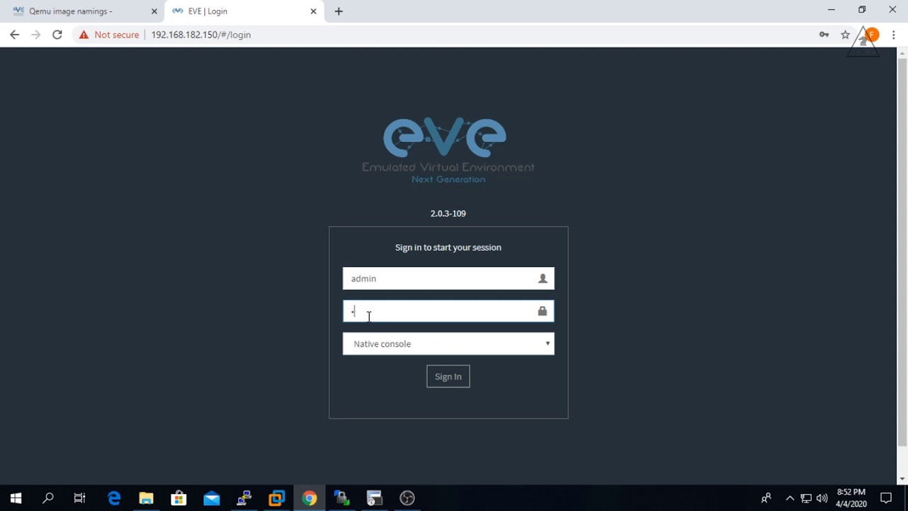 Fotigate - How to simulator with EVE NG