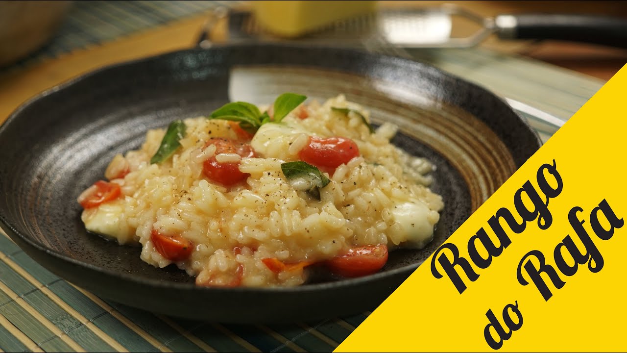 Risoto Margherita - Rango do Rafa