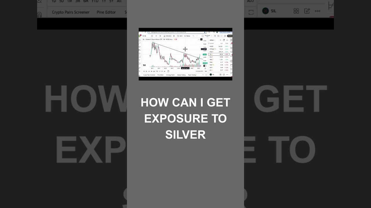 How Can I get EXPOSURE to SILVER?