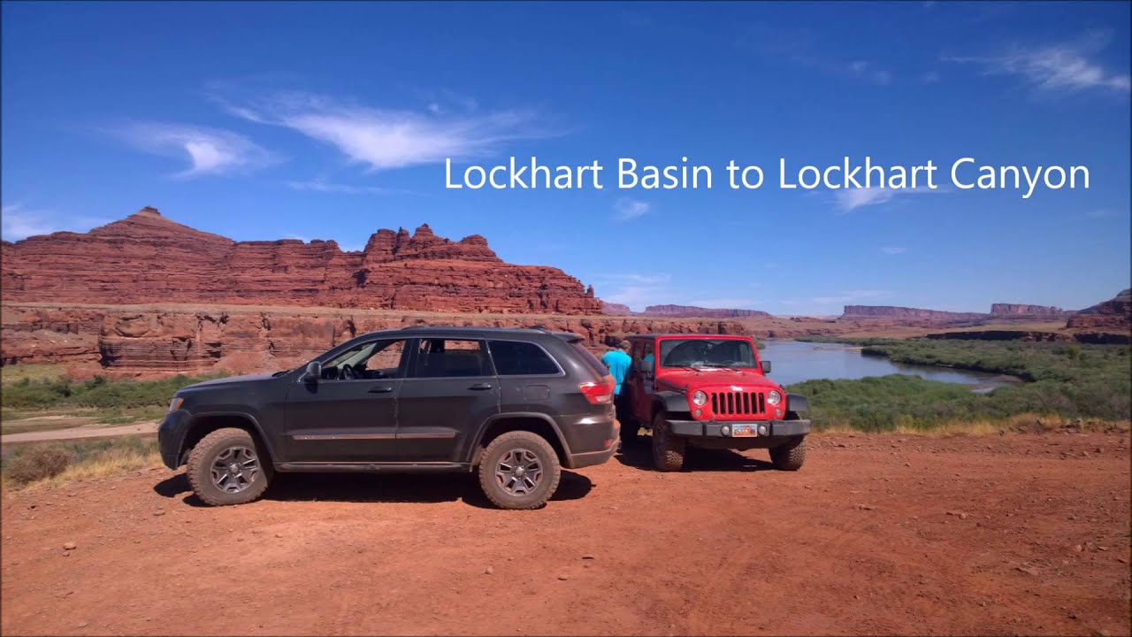 WK2 Grand Cherokee and JKU in Moab 2015