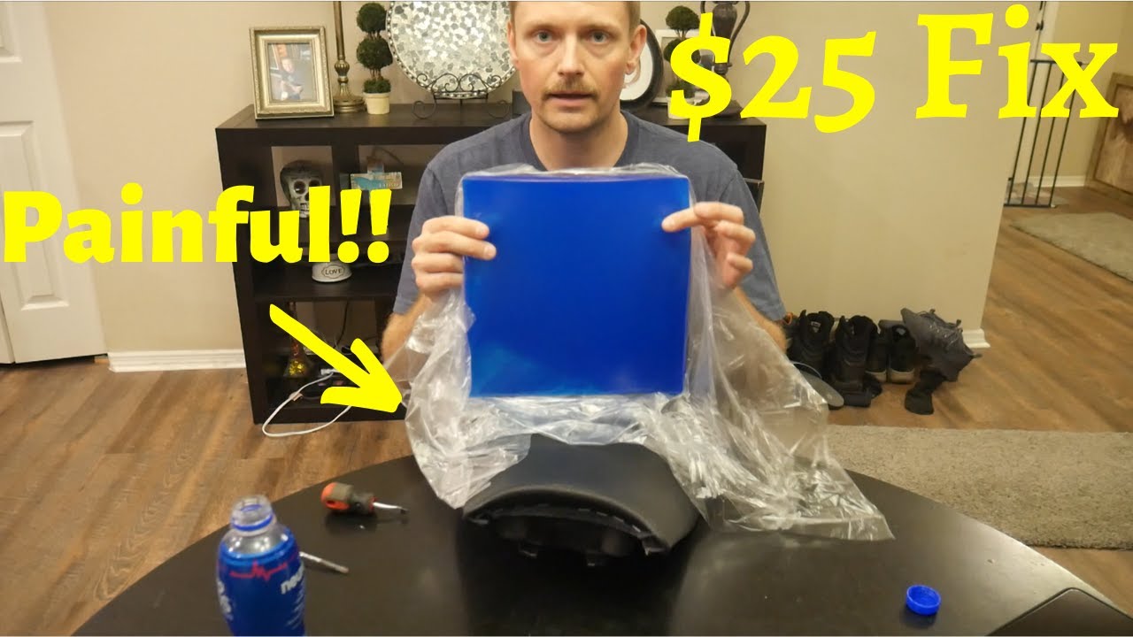 Fix any uncomfortable Motorcycle seat yourself for Cheap!