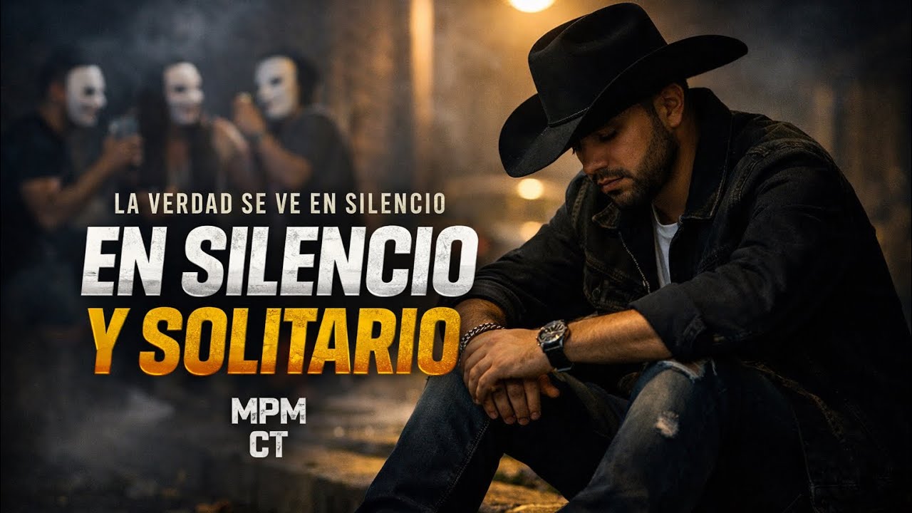 En Silencio y Solitario-Sin Nadie, Pero Llegué | Corrido Tumbado