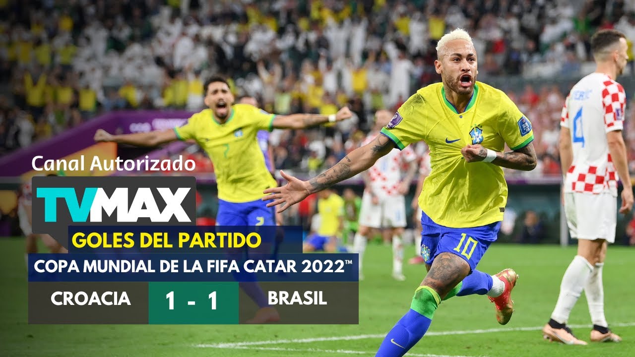 Croacia vs. Brasil (1-1) | Goles del Partido | Mundial Catar 2022