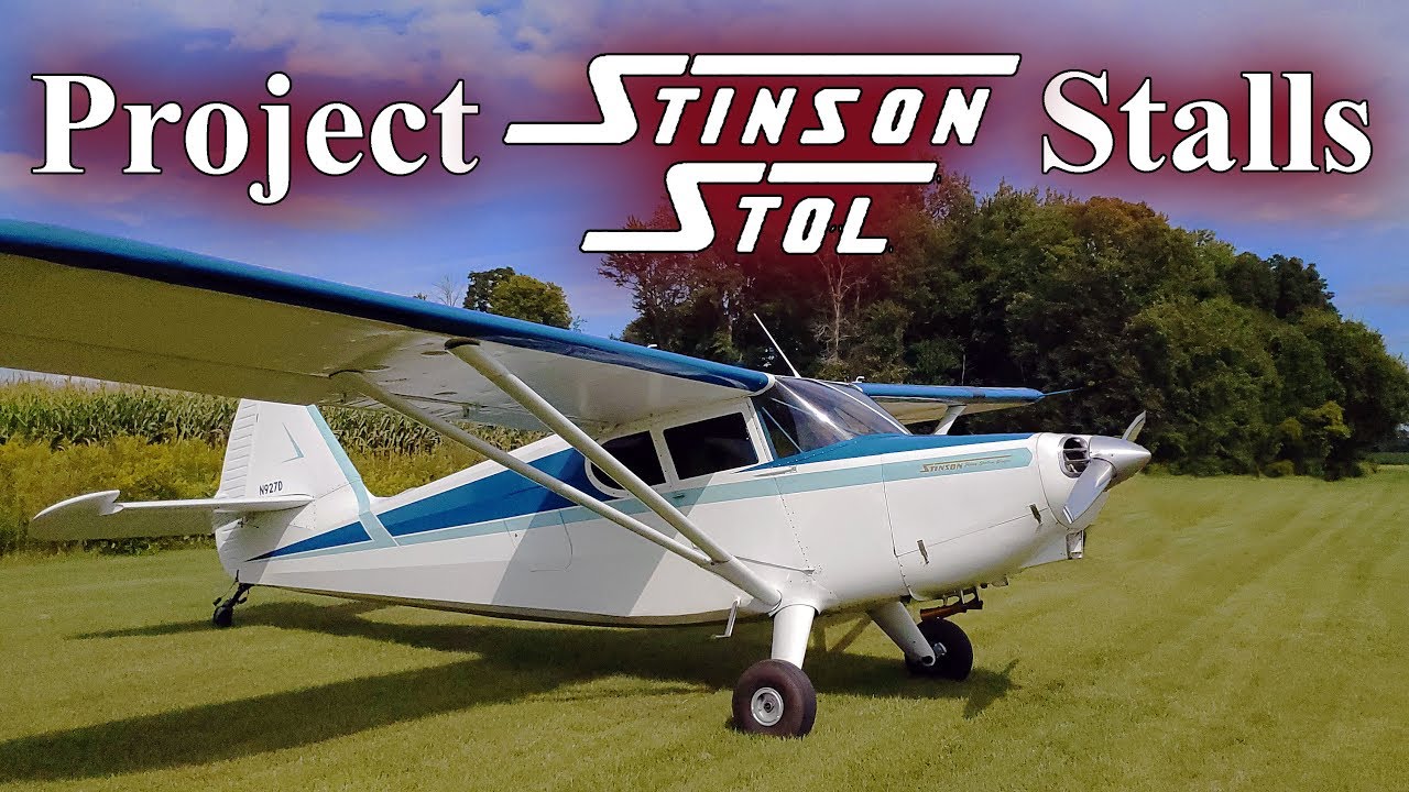 Project Stinson STOL - Learning STOL Techniques in a Stinson 108 - Stalls