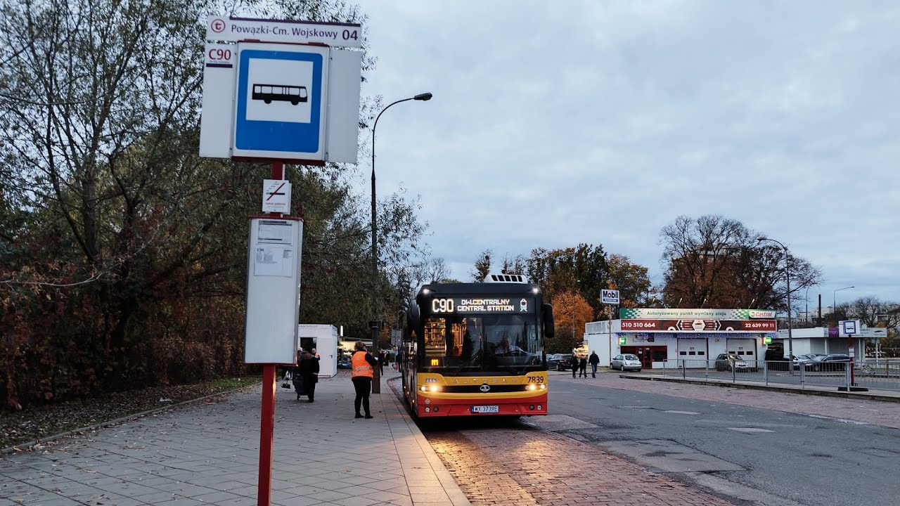 MZA Warszawa [🚌C90], Autosan Sancity M18LF LNG #7839