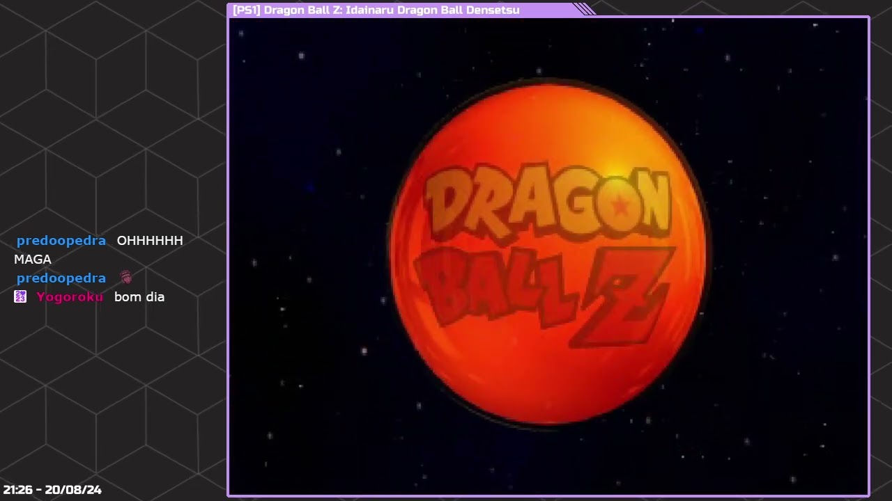 [PS1] Dragon Ball Z: Idainaru Dragon Ball Densetsu ~ Jogo escolhido pelo @finn_world