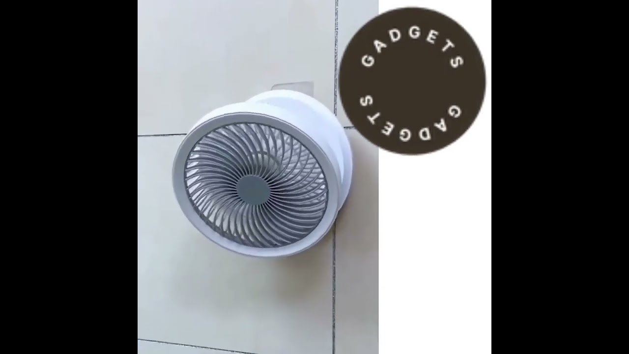 Best 2022 Portable Wireless Foldable Fan Night Lamp