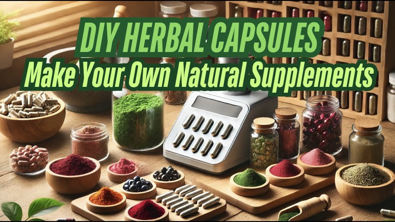 DIY Herbal Capsules How to Make Your Own Natural Supplements