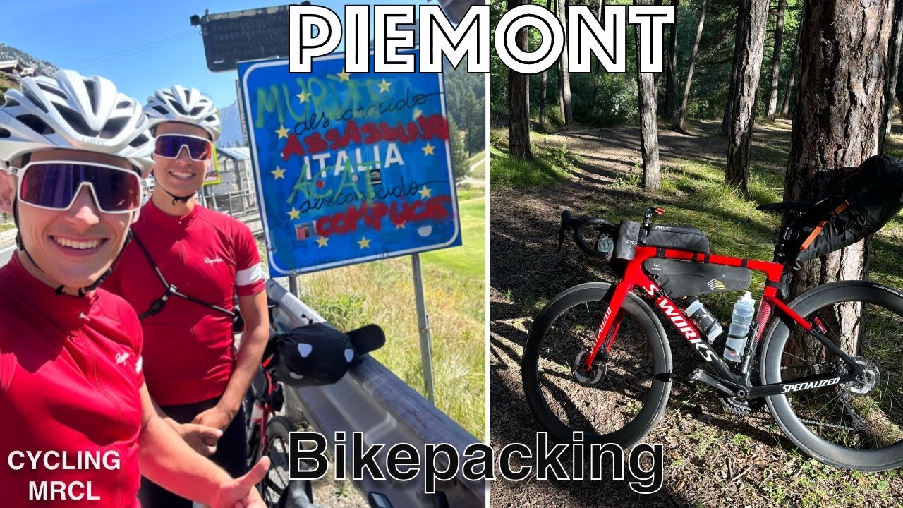 Bikepacking Tour de France Alps | Turin Italien | Rennrad | Specialized Tarmac SL7 | E2