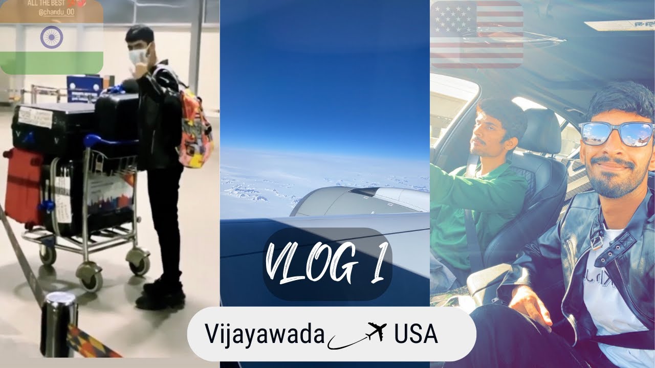 విజయవాడ to DALLAS|QatarAirways|Student travel vlog|University of North Texas|తెలుగు|MS in USA🇺🇸|