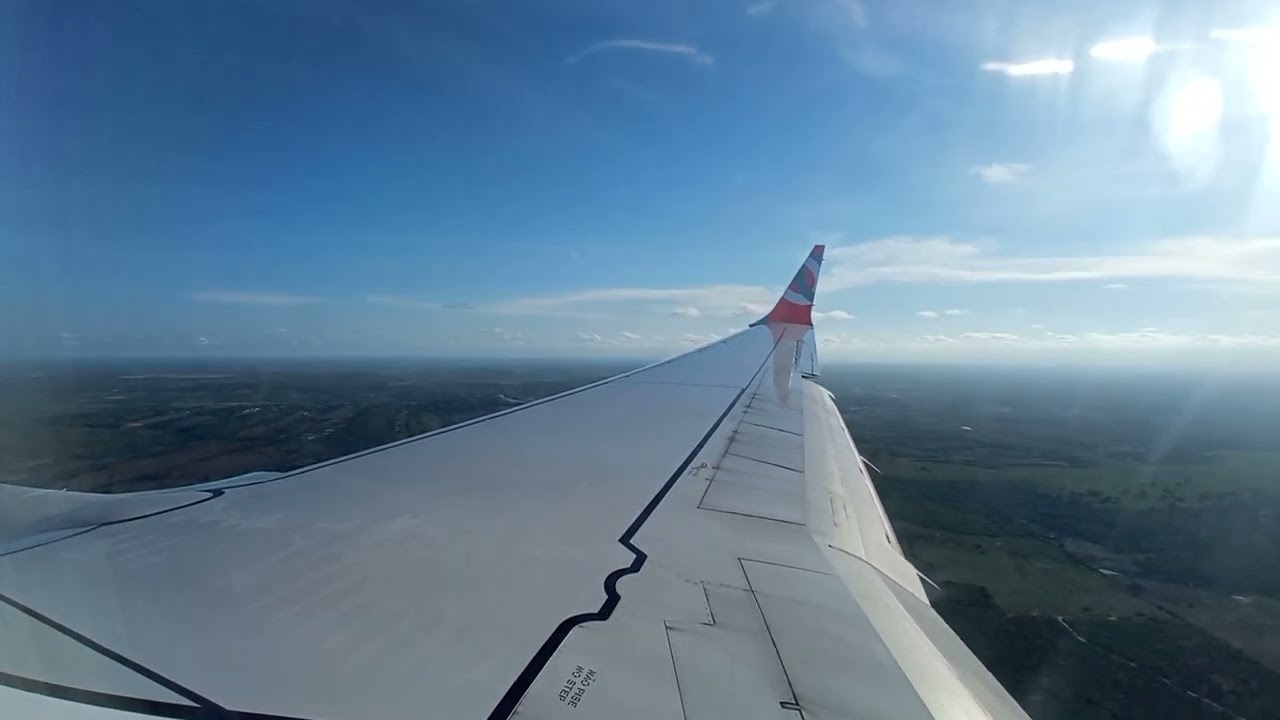 Pouso em Natal/RN - SBSG, 737 MAX 8 - GOL