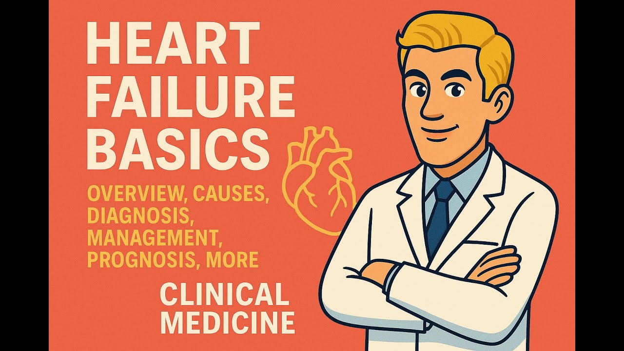 Heart Failure Basics - Overview, Causes, Diagnosis, Management, Prognosis, More | Clinical Medicine