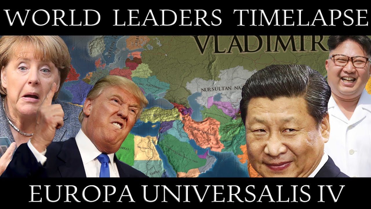 EU4 Timelapse: World Leaders AI War