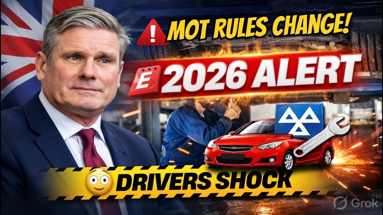 ⚠️ UK Drivers ALERT! MOT Changes Starting May 2026 Explained 🚗🔧