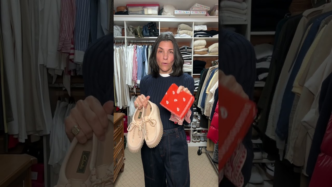 Styling a gift from Clark's shoes for my outfit