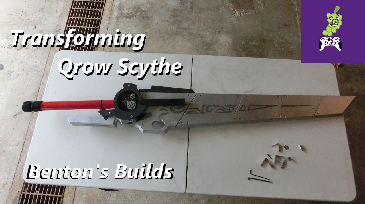 Benton's Builds: Transformable Qrow's Scythe From RWBY