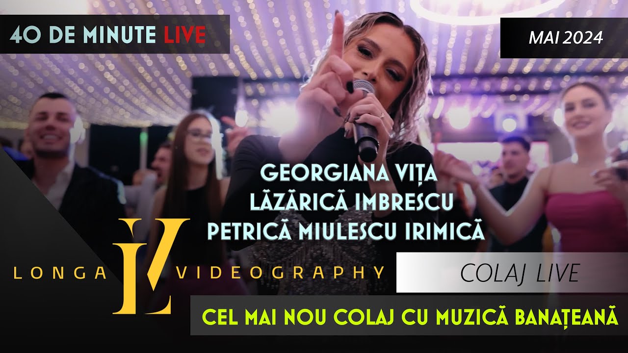 @GeorgianaVitaLIVE ❌ @Lazarica_Imbrescu ❌ @PetricaMiulescuIrimica - Colaj Muzica Din Banat I Mai 2024