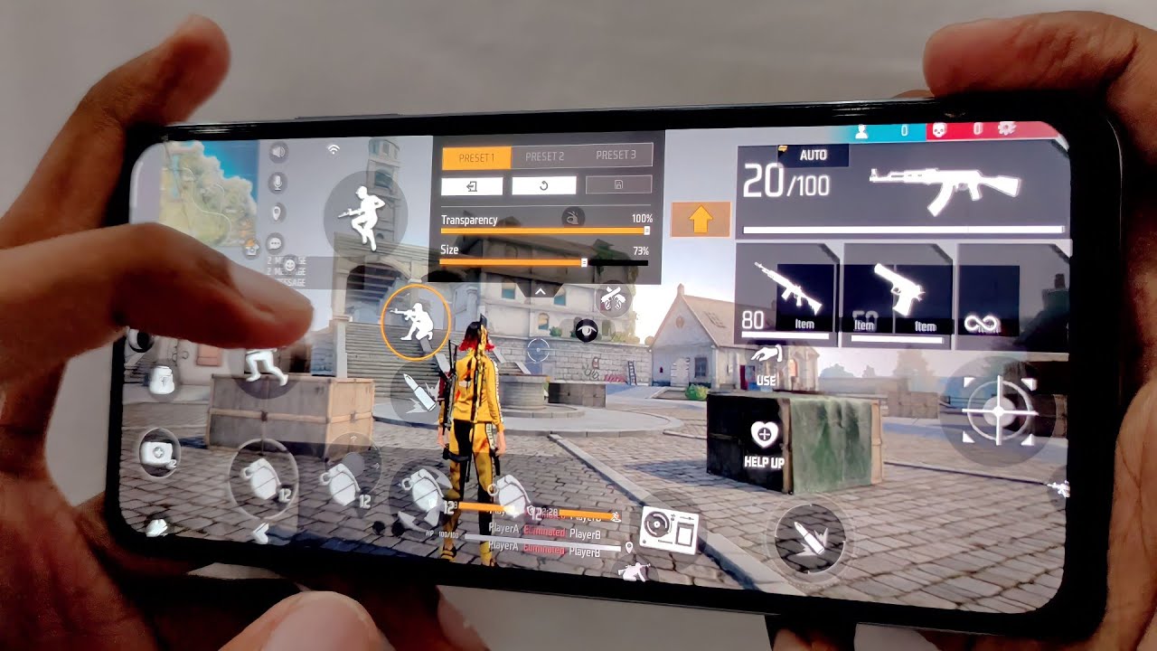 Настройка камеры для Redmi Note 10s: три пальца, hud + sensi + dpi [геймплей Free Fire]