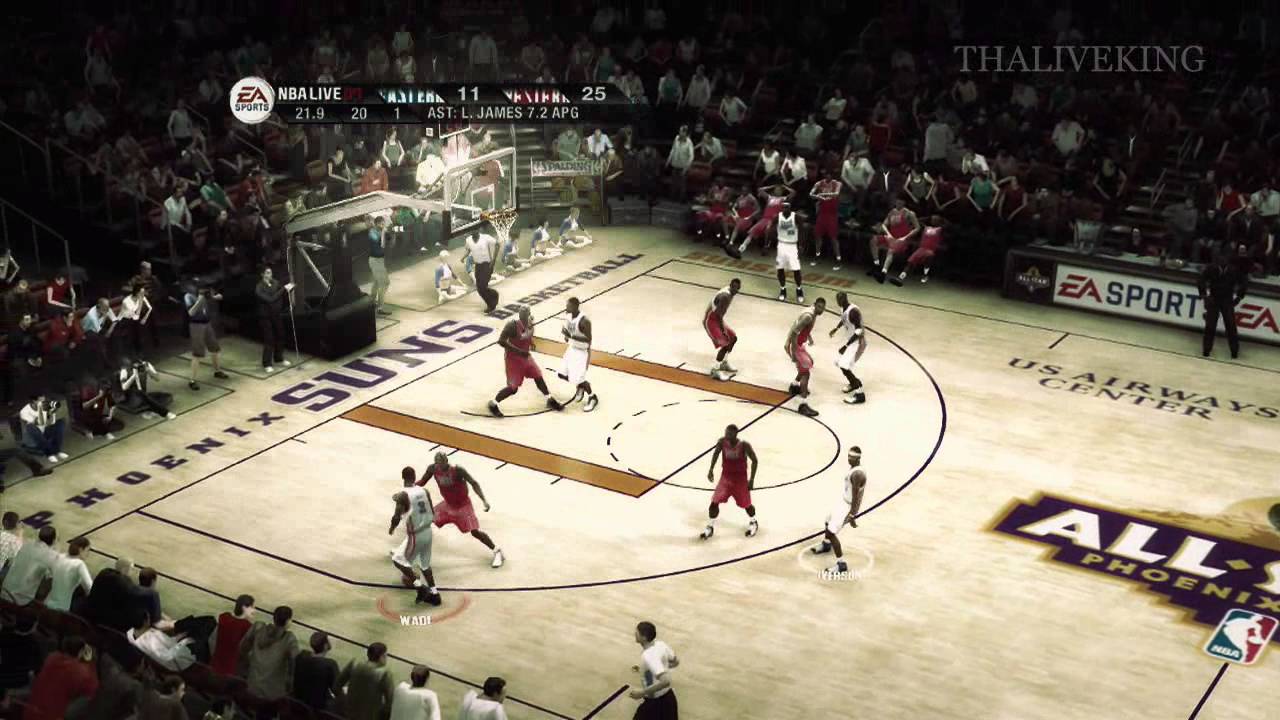 NBA LIVE 09: All Star Game Highlights Video (Old Thang Back)