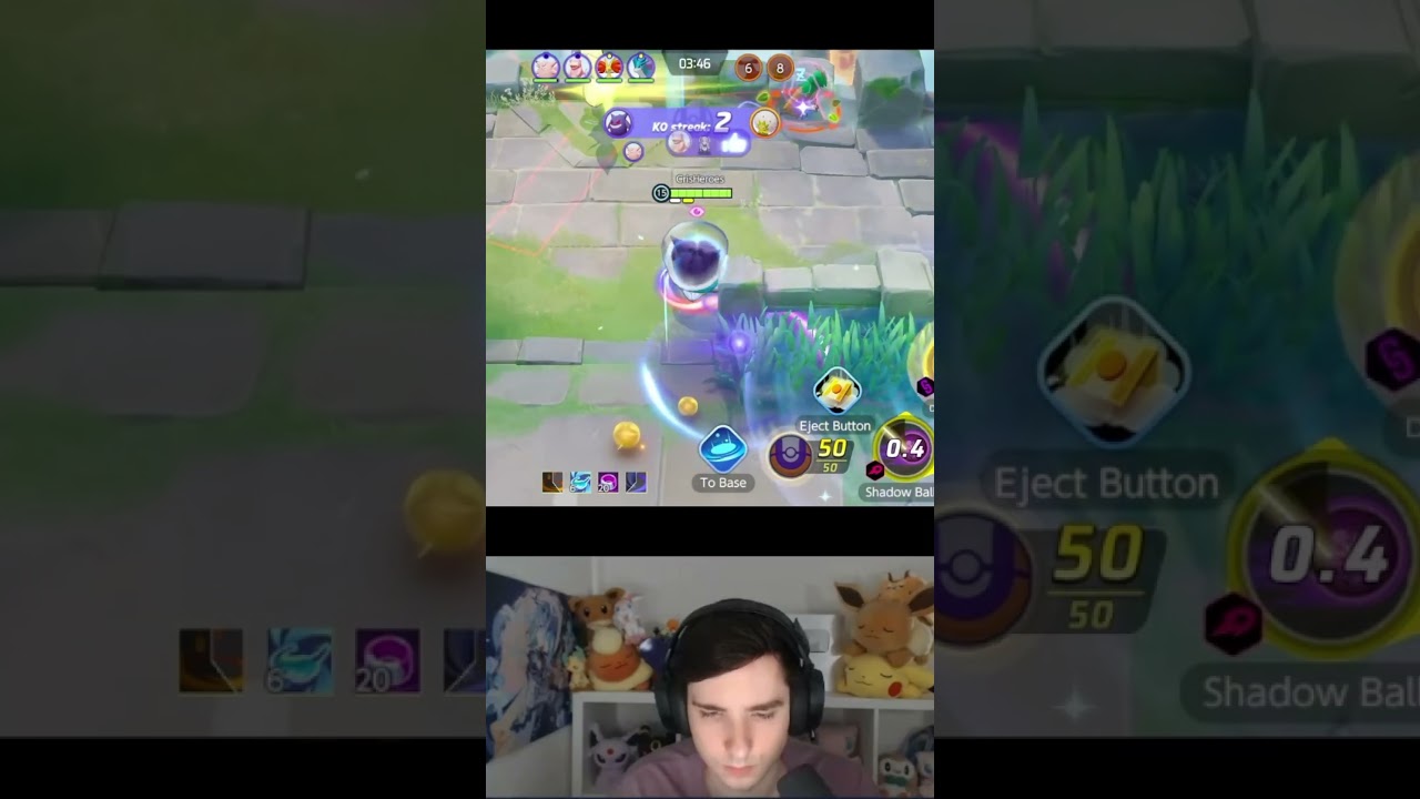 I can also do GENGAR 5 KO's on Mobile | Pokemon Unite
