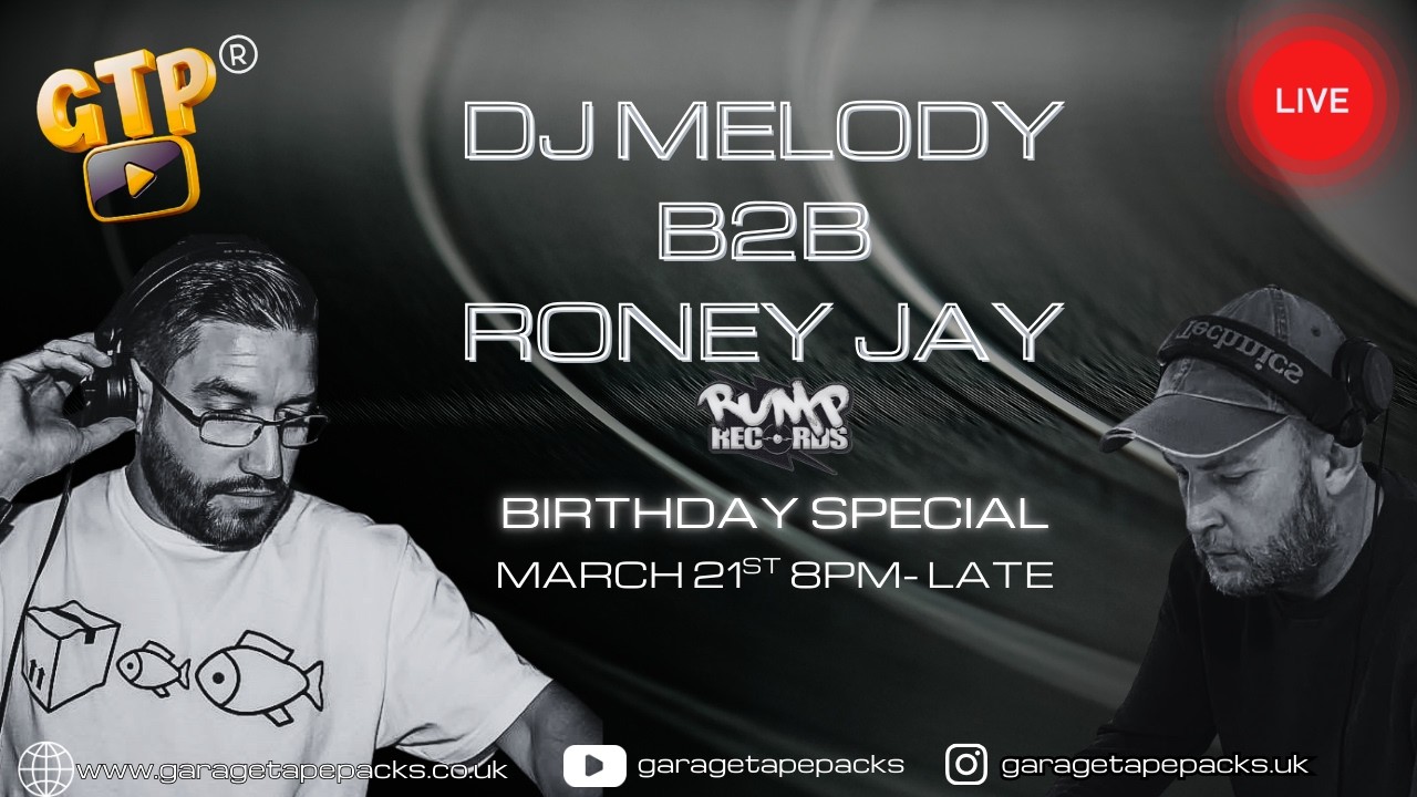 DJ Melody B2B Roney Jay (RUMP Records) | Exclusive Vinyl Set | Archive