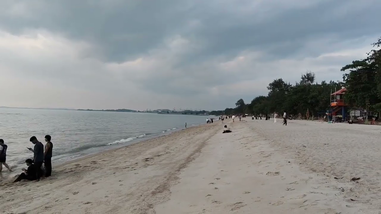 Senja di Pengkalan Balak Melaka yang menenangkan