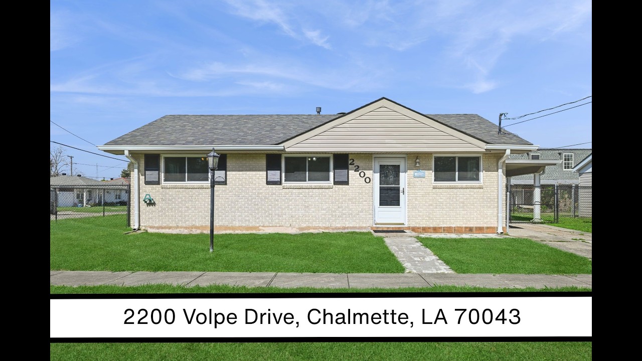 2200 Volpe Drive, Chalmette, Louisiana 70043