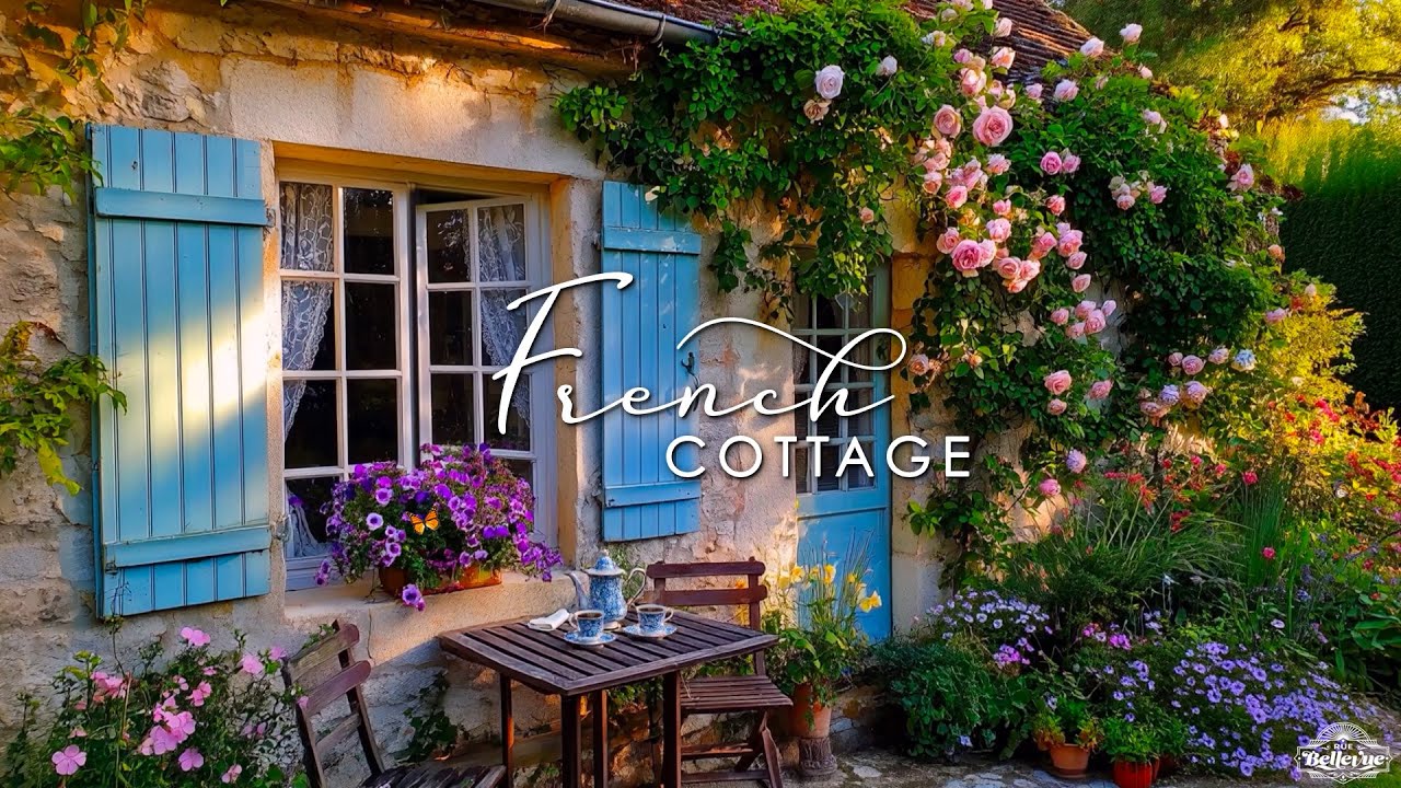 A Quiet French Morning 🦋 Spring Countryside Cottage with Piano & Birdsong