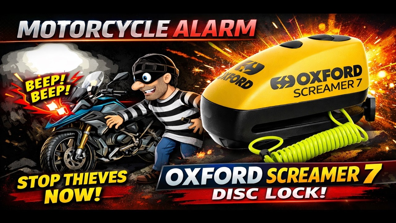 Chat About 068 Oxford Screamer 7 Motorcycle Disk Lock Alarm
