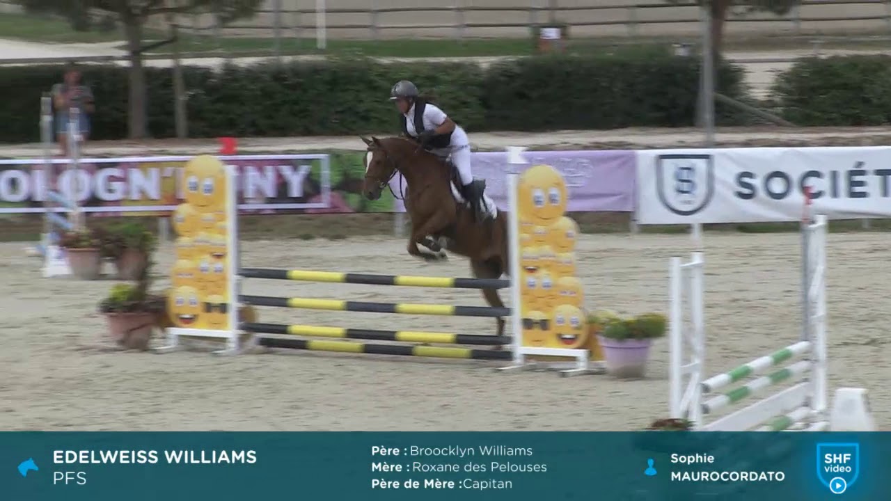Edelweiss Williams Championne de France 4ans C