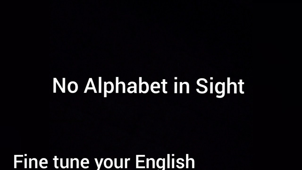 No Alphabet in Sight by Poikayil Appachan summary in Malayalam