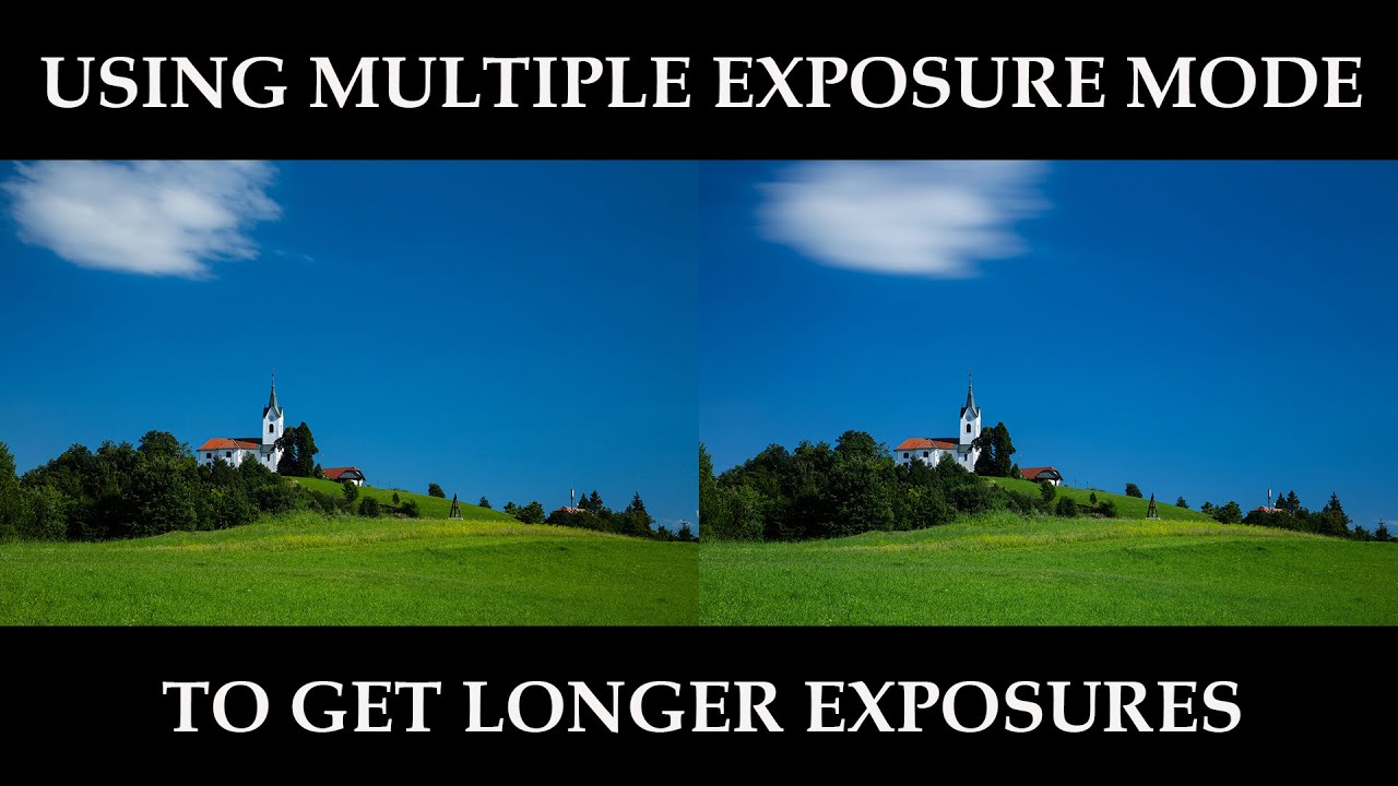 Get longer exposures with Multiple Exposure Mode - Canon camera tutorial