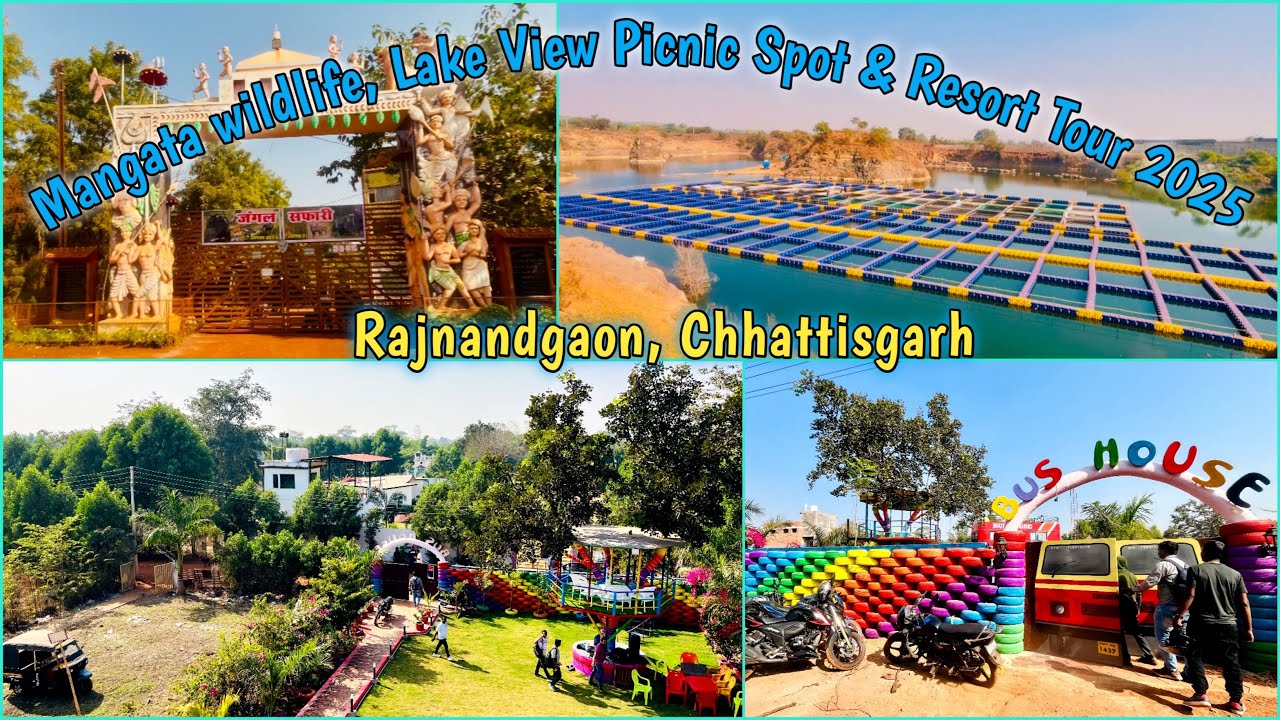Mangata Wildlife Park, Lake View Picnic Spot & Resort Tour Rajnandgaon Chhattisgarh 😍|| Manghata